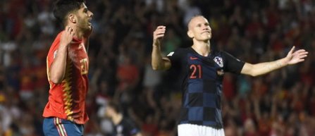 Spania a surclasat vicecampioana mondială Croaţia cu 6-0, în Liga Naţiunilor